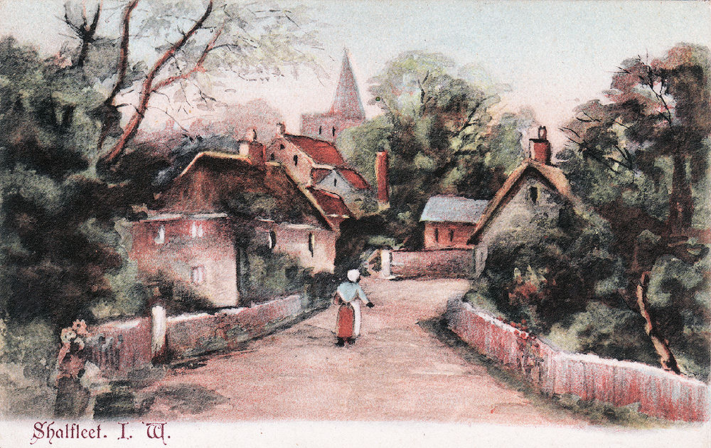 Shalfleet Village pre 1912